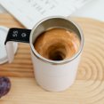 thumbnail image 4 of Naiovety Taza magnética aislada para amantes del café, tapa a prueba de fugas y taza de café duradera de tamaño portátil Teteras blanco, 4 of 6