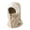 D, variant on 3-in-1 Winter Fleece Balaclava, Windproof Thermal Hood with Front Zipper Face Cover and Neck Warmer for Skiing Cycling Hiking
