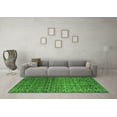 thumbnail image 3 of Ahgly Company Indoor Rectangle Abstract Green Modern Area Rugs, 5' x 8', 3 of 4