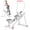White, variant on Stair Stepper for Home,Folding Vertical Stair Climber with Adjustable Pedals & Handlebar, Cardio Climbing Exercise Machine for Full-Body Workout, Stair Master for Women Men,Black
