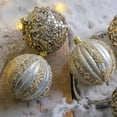 thumbnail image 3 of JLFNYA Mini Christmas Ornaments Clearance,Christmas Balls Ornament,Christmas Balls 6 Pcs Christmas Tree Decorative Ornaments for Christmas Tree Holiday Wreath Decoration, 3 of 5