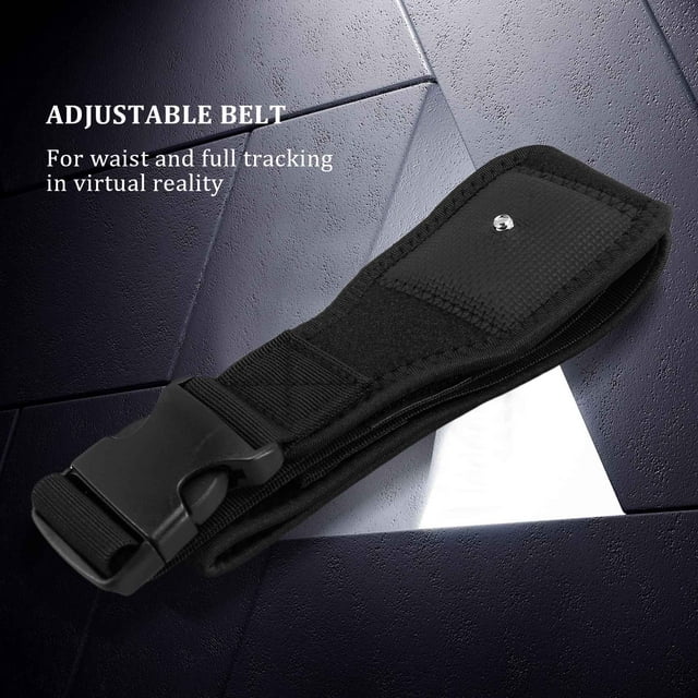 Ceinture de Traqueur VR pour Rondelle de Traqueur du Système Vive - Sangle de Ceinture Ajustable pour la Taille et le Suivi Complet en Réalité Virtuelle