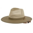 thumbnail image 3 of Men and Women's Outdoor Safari Hat With Mesh Crown And Adjustable Chin Cord Strap, 3 of 4