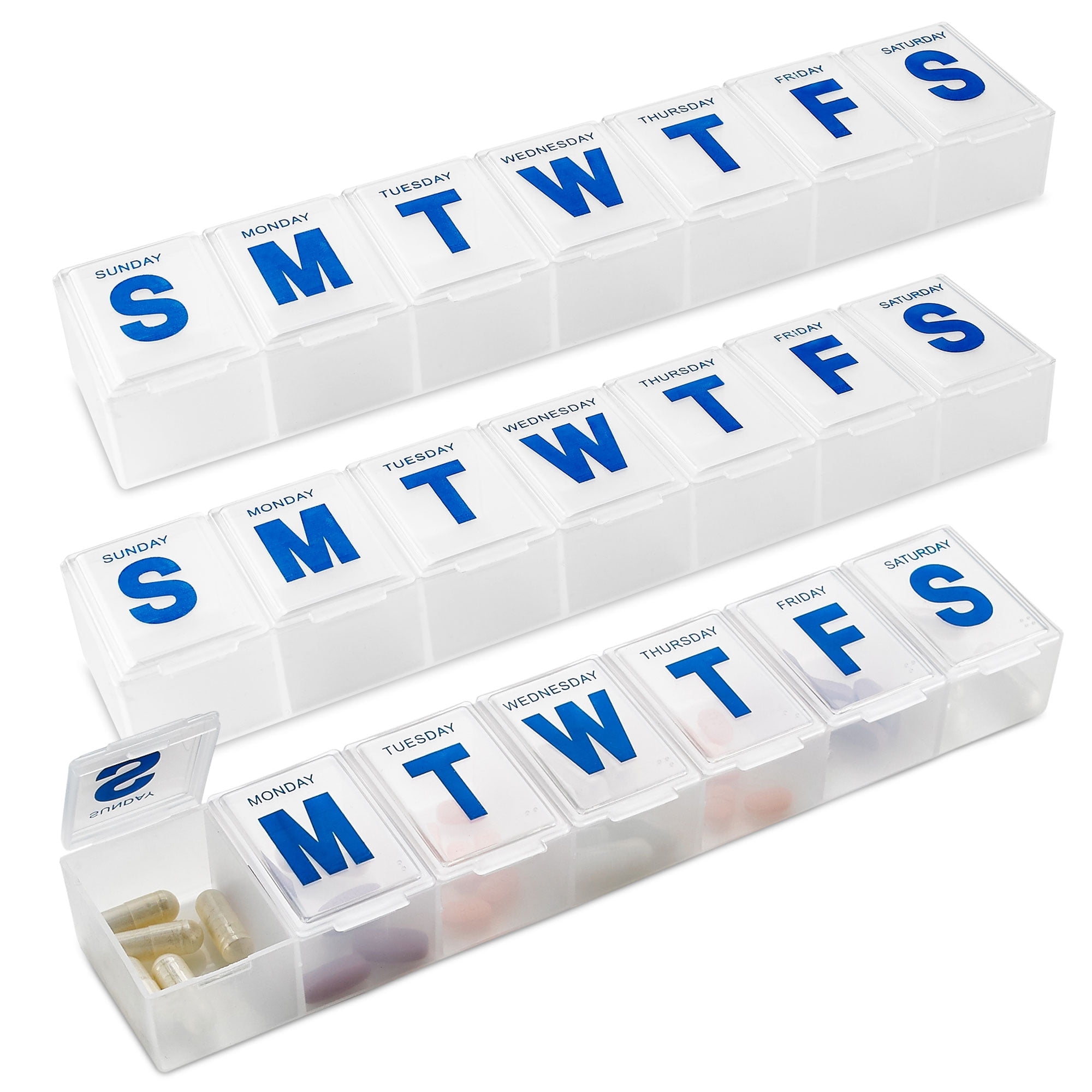 28 Day Medication Cold Seal Blister Pack XL, EZ Dose 2pc. Refill