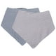 thumbnail image 5 of 2pcs unisex baberos baberos triangulares de pandanas recién nacidos ajustables triangulares baberos, 5 of 6