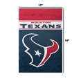 thumbnail image 3 of Bandera de jardín FOCO, logotipo del equipo de la NFL de los Houston Texans, 3 of 4