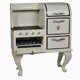 thumbnail image 2 of The Queen's Treasures 18 Inch Doll Furniture, 1930's Style Wooden, Fully Assembled, Cook Stove & Oven, Compatible with American Girl Dolls Kitchens & Furniture, 2 of 5