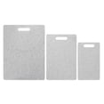 thumbnail image 3 of Cutting Board Kit, Double-Sided Imitation Marble Pattern Non- Chopping Board   For Meat For Vegetables For Restaurant For Kitchen For Home White, 3 of 8