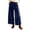 *Navy, variant on ClodeEU Women Velvet Wide Leg Pants, Elastic Drawstring High Waist Vintage Trousers ,Fall Casual Loose Pants ,Women's Plus L