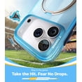 thumbnail image 2 of TORRAS Football Limited Edition Ostand Q3 Air for iPhone 17 Pro Max Case with 360 Magnetic Stand, Fit for MagSafe, Mil-Grade Drop Tested, Camera Control Button, Pampas Eagle, 2 of 6