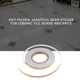 thumbnail image 2 of 50 Meter Gold Self-Adhesive Stickers Waterproof Tile Wall Tile space Sealing Tape Strip Joints Beauty Stickers Decals Home Decor, 2 of 8