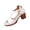 White_022, variant on Platform Wedge Sandals for Women, Casual Slip on Chunky Block Heels Sandals, 2026 Summer Open Toe Hollow Low Heel Dress Sandal White 6.5（EU-37）