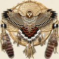 thumbnail image 3 of CafePress - Red Tail Hawk Dreamcatcher Light T Shirt - Light T-Shirt - CP, 3 of 4