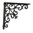 thumbnail image 1 of Soporte decorativo para estante, soporte de estantería de metal estilo vintage para montaje en pared, ideal para garaje, cocina y hogar. L, 1 of 8