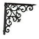 thumbnail image 1 of Soporte decorativo para estante, soporte de estantería de metal estilo vintage para montaje en pared, ideal para garaje, cocina y hogar. L, 1 of 8