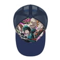 thumbnail image 3 of My Hero Academia Adult Baseball Cap Adjustable Sun Visor Hat Prints Trucker Hats Skull Cap Headwear for Men Women, 3 of 6