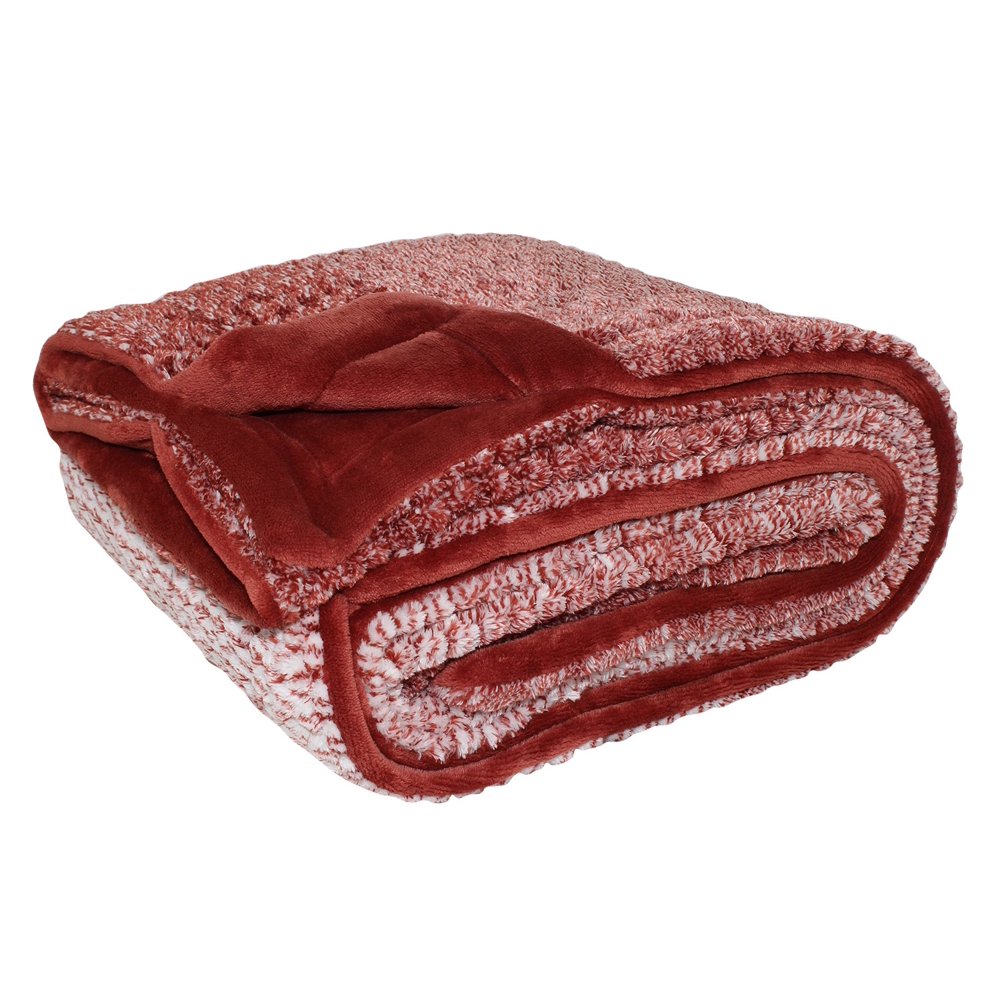 Silver One Luxury Jacquard Throw Blanket on Hanger 50" x 60