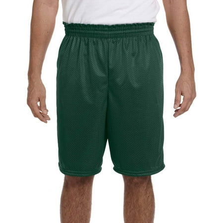 Augusta Sportswear Mesh Shorts - Augusta 848 100% Polyester Tricot Mesh Short -Green-5X-Large