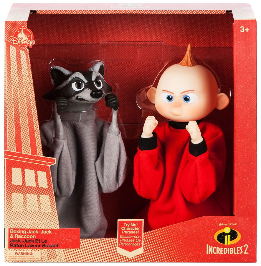 incredibles 2 raccoon toy