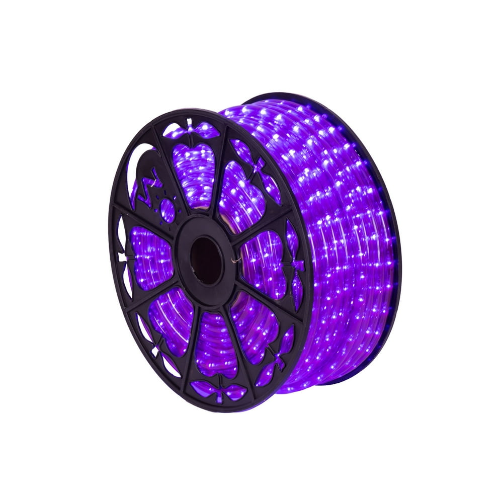 150' x .5" Purple LED Rope Light 120V