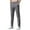 Dark Gray, variant on Men's Casual Pants Business Solid Color Dressy Trousers with Pockets Slim Fit Flat Front Stretchy Mens Dress Slacks Light Gray 34