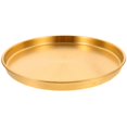 thumbnail image 2 of Stainless Steel Tray Golden Multipurpose Use Jewelry Dish Organizer for Home Use, 2 of 5