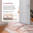 thumbnail image 4 of nuLOOM Dania SpinClean Machine Washable Medallion Area Rug, 2' 6" x 8', Runner, Dania Rust, 4 of 12