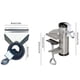 thumbnail image 2 of Soporte para sombrilla de balcón, Accesorios para soporte de sombrilla de mesa, Soporte para sombrilla de mesa de balcón, Accesorio para sombrilla, para barandilla de barrera de balcón de metal ER, 2 of 5