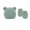 green, variant on Baby Anti-Scratching Cotton Gloves Infant Hat Set Face Protective Scratch Mittens Breathable Warm Baby Bonnet