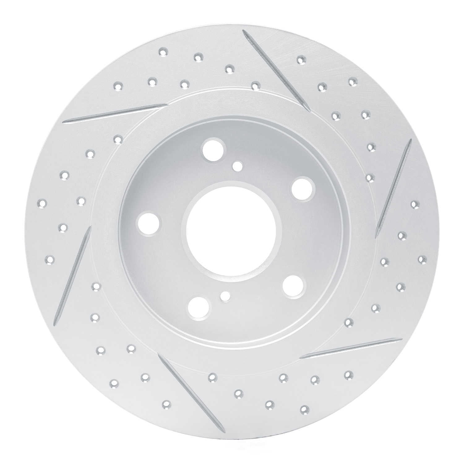 Dynamic Friction Company 830-76082L DFC Geoperformance Rotor - Drilled and Slotted