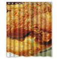 thumbnail image 1 of Cortina de ducha ABPHQTO Alitas de Pollo Picantes Impermeable 150x180 cm, 1 of 2