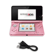 Restored Nintendo 3DS Game Console, Pearl Pink
