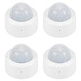 thumbnail image 1 of 4X Tuya Zigbee PIR Motion Sensor Human Body Motion Sensor Smart Life Control Works with Home,4 x PIR Motion Sensor,White, 1 of 7