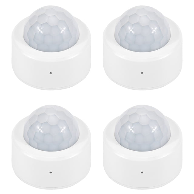 4X Tuya Zigbee PIR Motion Sensor Human Body Motion Sensor Smart Life Control Works with Home,4 x PIR Motion Sensor,White