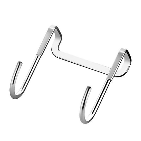 

-shaped Nail-free Hook Heavy Duty Clothes Rack Coat Hangers Lightweight Small Stainless Steel up