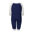 thumbnail image 5 of Burkashear Family Christmas Pajamas Matching Sets Snowman Snowflakes Pattern Christmas Family Matching Outfits, 5 of 5