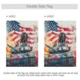 thumbnail image 5 of Wobogo Bald Eagle Tank Garden Flag 12×18 Inch Double Sided For Outdoor Yard Decoration, 5 of 6