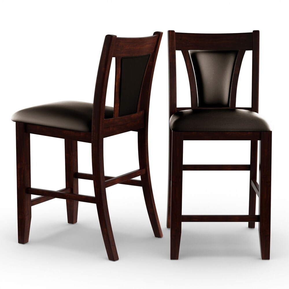 cherry counter height stools