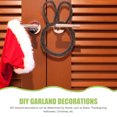 thumbnail image 2 of Set of 5 Wreath Frame DIY Garland Materials Decor Bunnies Wicker, 2 of 8