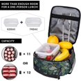 thumbnail image 3 of Beautiful Flower Insulated Lunch Bag, Reusable Lunch Box Tote Bag For Office Work Picnic Travel Women/Men, 3 of 6