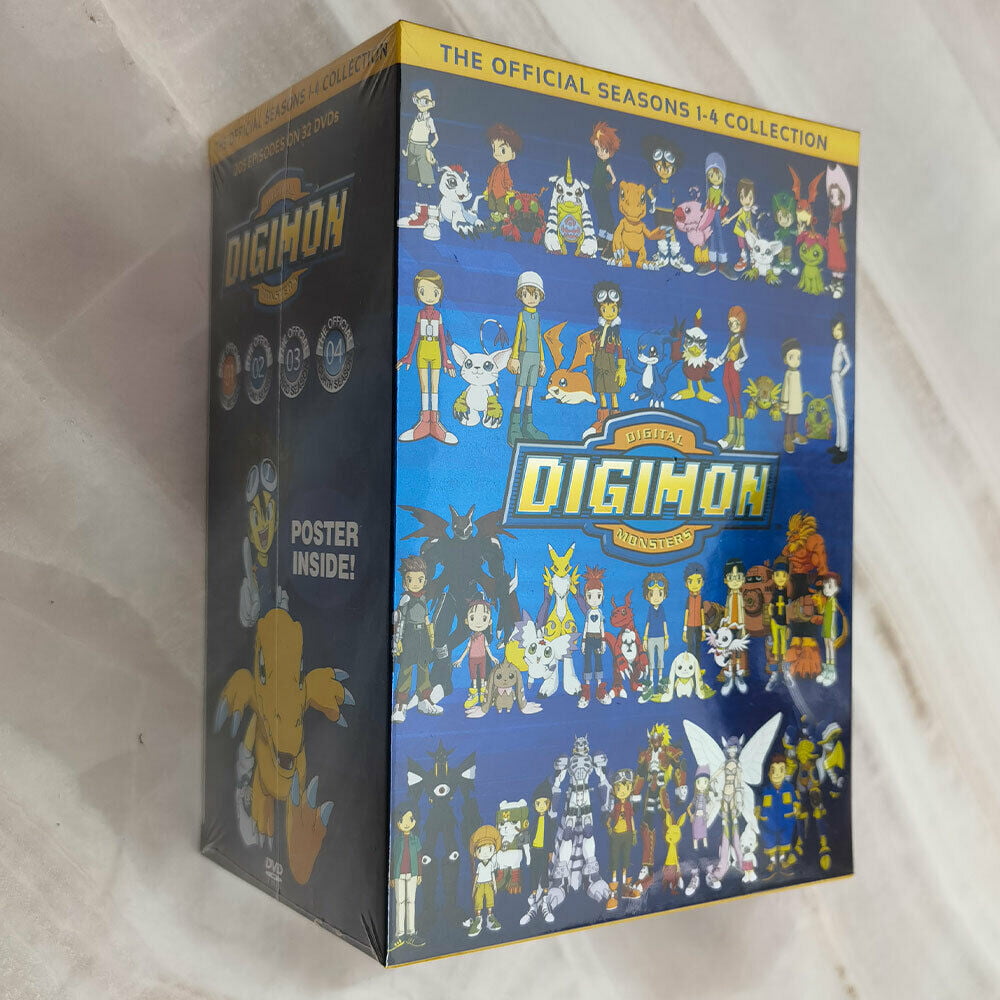 Digimon: Digital Monsters Season 1-4 Boxset [DVD] 