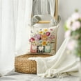 thumbnail image 3 of Sm:)e Tulips Gardenias Butterflies Floral Spring Throw Pillow Covers Set of 2,18x18 Inch, 3 of 6