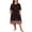 A0-BlackColorfulFlowers, variant on Plus Size Nightgowns Womens House Dress with Pockets Short Sleeve Moomoo Nightgown Lounge Dresses for Women 1X-4X