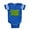 Royal Blue, variant on CafePress - Cecil.Ohio - Cute Infant Baby Football Bodysuit