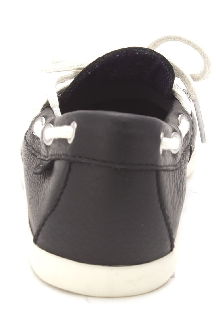 Cole Haan Womens W02517 Closed Toe Boat Shoes, Black, Size 6.0 Cole Haan Womens W02517 Closed Toe Boat Shoes, Black, Size 6.0