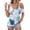 AA01_Light Blue, variant on Plus Size Cold Shoulder Tops for Women Floral Summer Tunic Hawaiian Shirt Dressy Casual Blouses Dark Blue XL