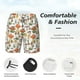 thumbnail image 3 of Fotbe Mushrooms Traje de Baño para Hombre – Shorts de Natación de Secado Rápido con Forro y Bolsillos-Large, 3 of 6