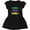 AB-Black, variant on Inktastic Mardi Gras Holiday Alligators Girls Toddler Dress
