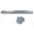 thumbnail image 2 of Strivide - Strip Curtain Door Hardware - 304 Stainless Steel Strip Door Hanger, Universal Jamb or Wall Mount, Commercial Industrial use Plastic Strip Door Hanger - 8 Foot (Two 4 Foot Sections), 2 of 4
