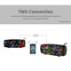 thumbnail image 5 of Injueey Bluetooth 4.2 Viajes al aire libre Camping Senderismo Fiesta Altavoz portátil Reproductor de música estéreo Altavoz Cables de audio/vídeo Hip hop, 5 of 6